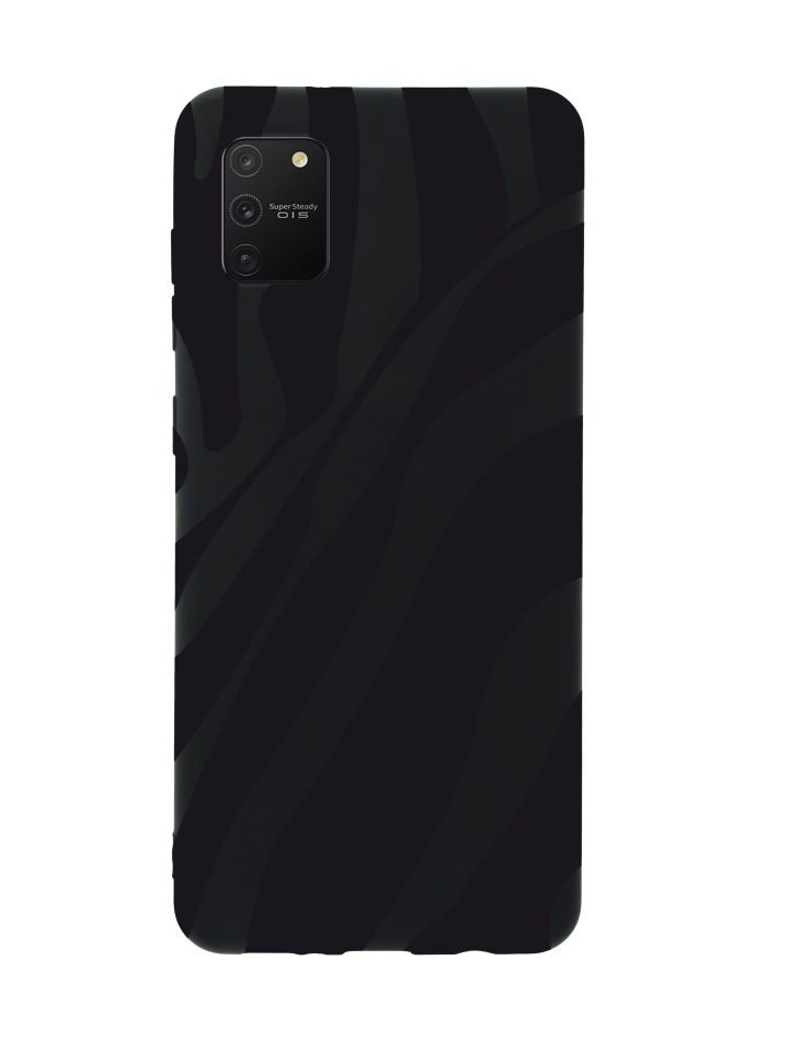 Samsung S10 Lite Zebra Desenli Premium Silikonlu Telefon Kılıfı