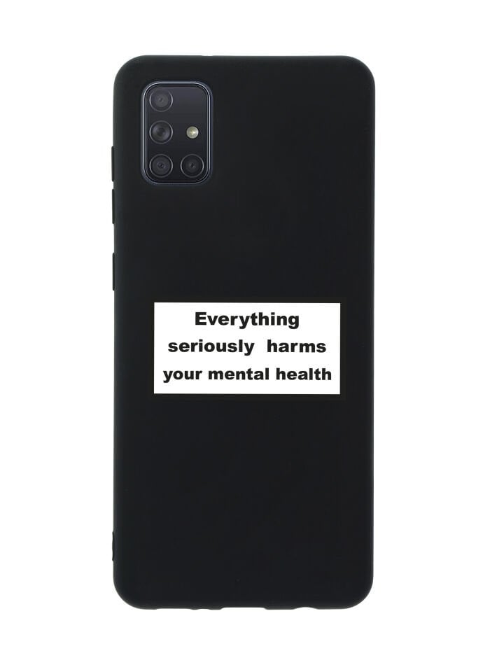 Samsung A71 Everythink Premium Silikonlu Telefon Kılıfı