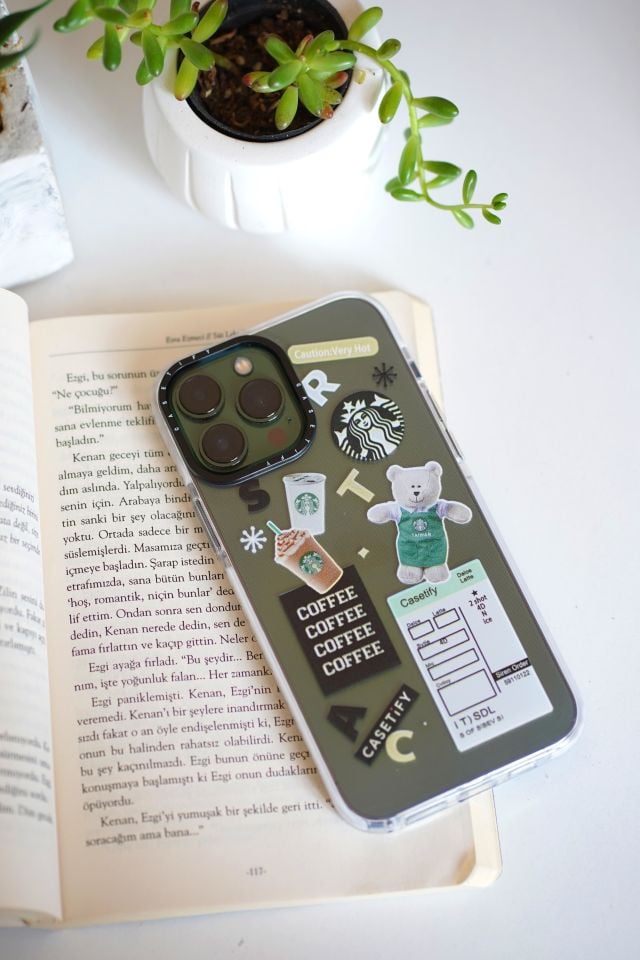 iPhone 13 Pro Max Uyumlu Casetify Funny Buks Desenli Premium Silikonlu Telefon Kılıfı