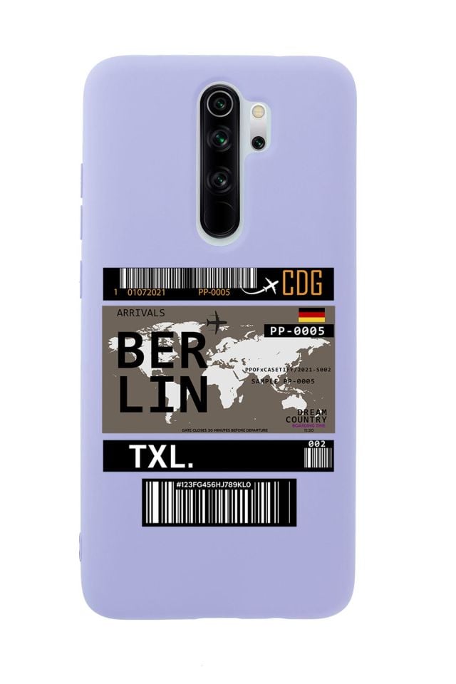 Xiaomi Redmi Note 8 Pro Berlin Premium Silikonlu Telefon Kılıfı