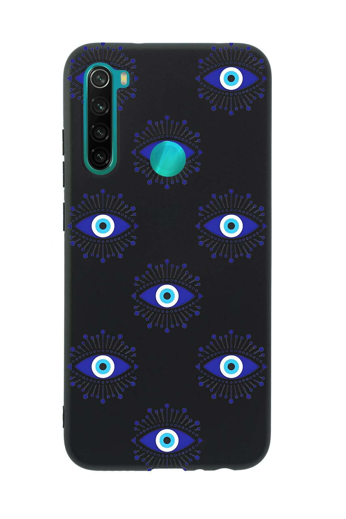 Xiaomi Redmi Note 8 Uyumlu Mystic Aura Desenli Premium Silikonlu Telefon Kılıfı