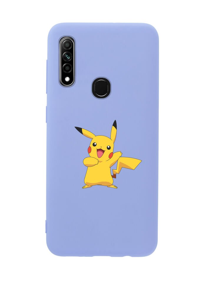 Oppo A31 Pikachu Premium Silikonlu Telefon Kılıfı