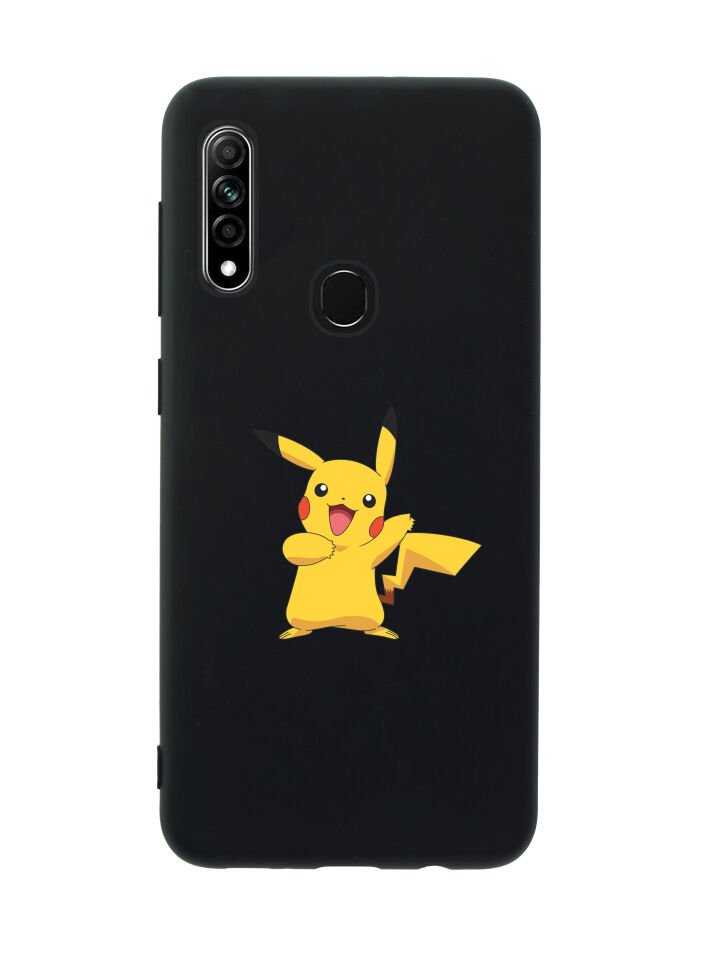 Oppo A31 Pikachu Premium Silikonlu Telefon Kılıfı