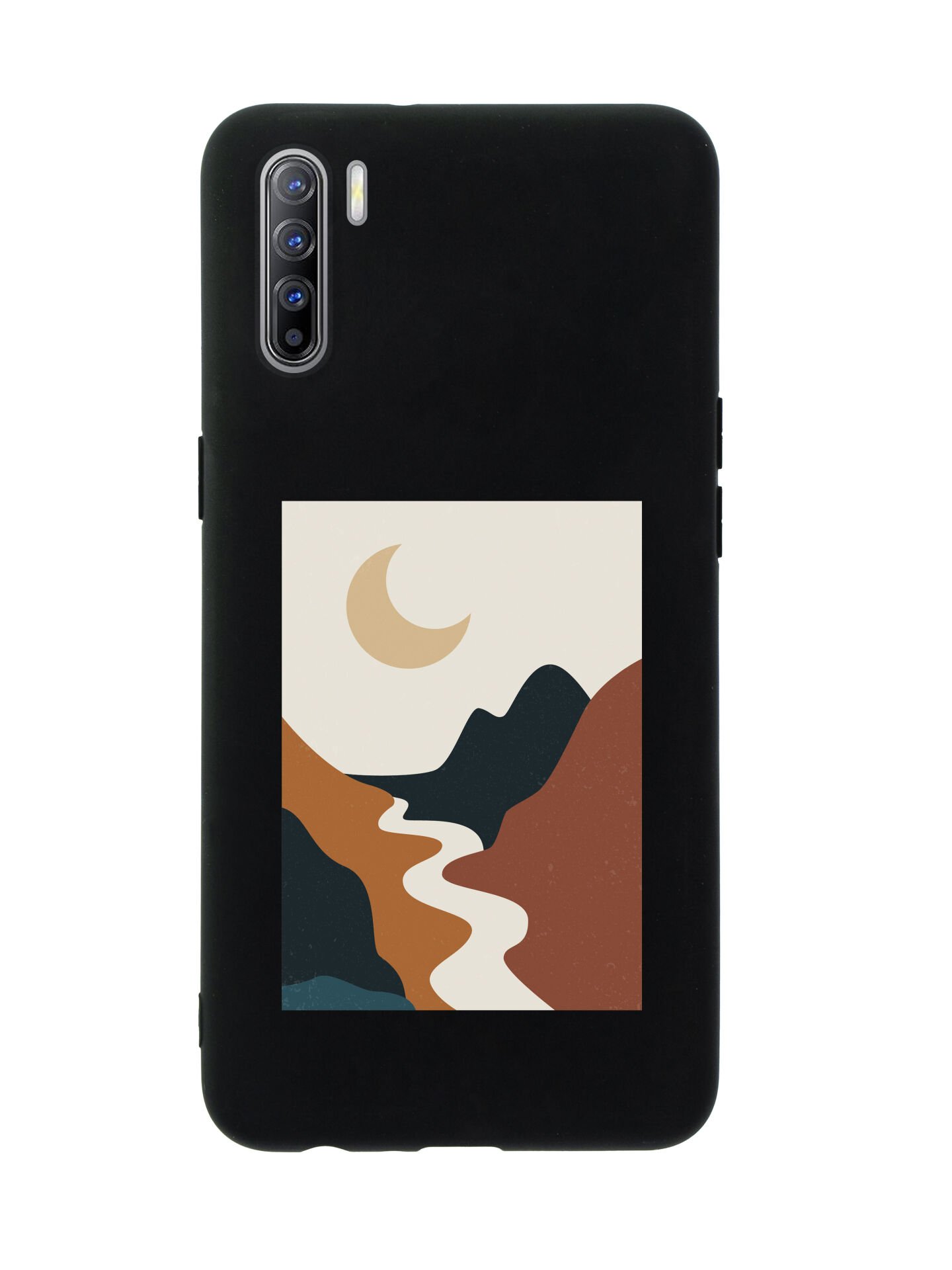 Oppo Reno 3 Landscape Art Premium Silikonlu Telefon Kılıfı