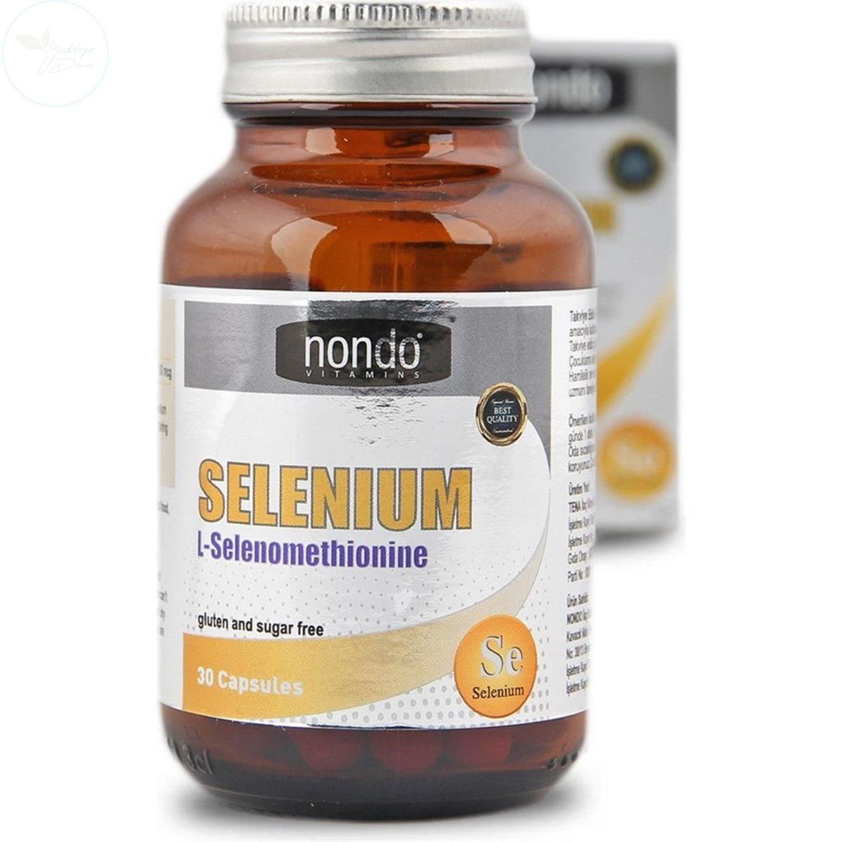 Nondo Vitamins Selenium 30 Kapsül