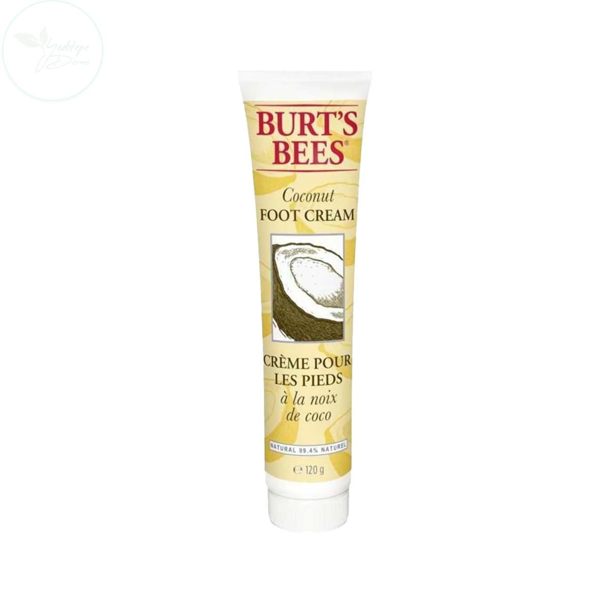 Burt's Bees Hindistan Cevizi ve E Vitamini İçeren Ayak Kremi 120 Gr