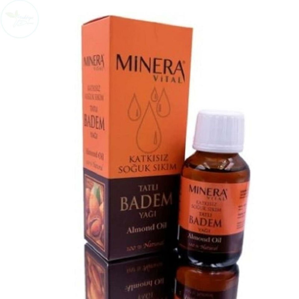 Minera Vital Tatlı Badem Yağı 50 ml (Soğuk Pres)