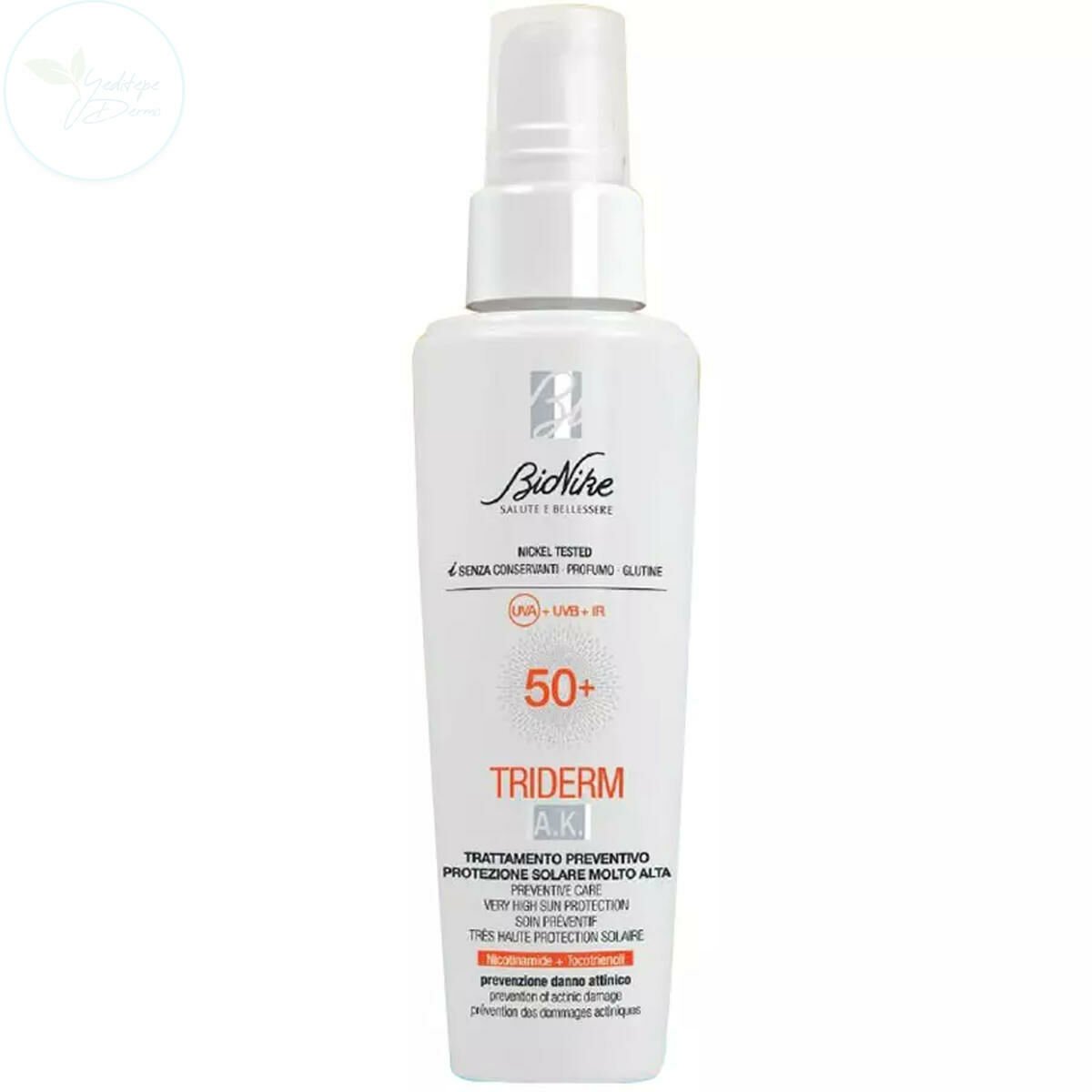 Bionike Triderm A.K. Spf 50+ Güneş Koruyucu 50 ml