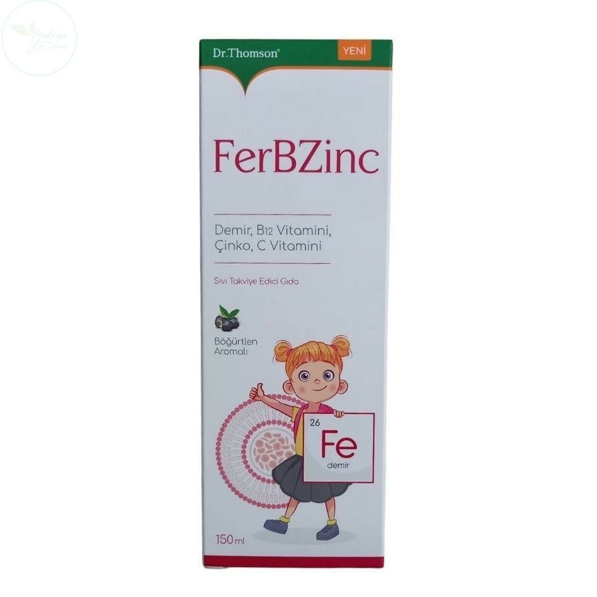 Dr Thomson FerbZinc Şurup 150ml