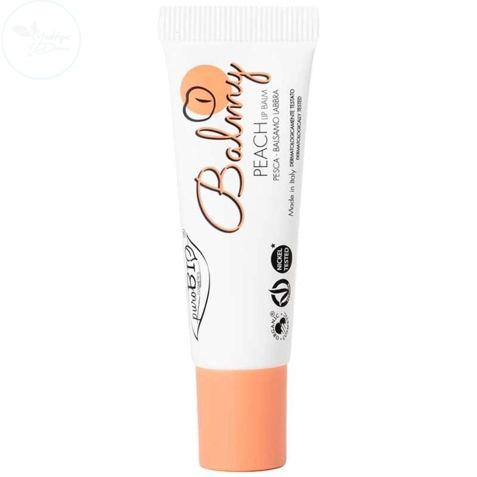 PuroBio Cosmetics Organik Lip Balm 10 ml - Peach