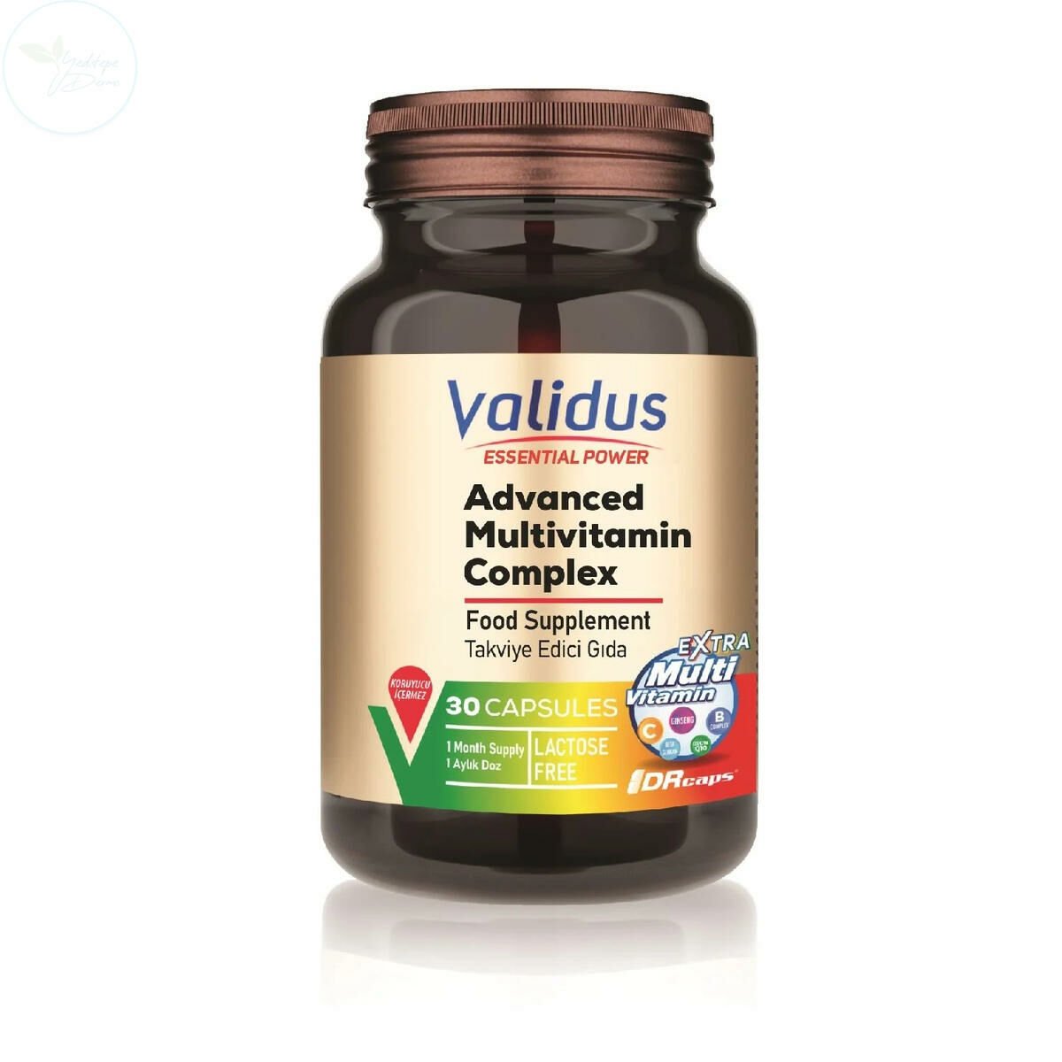 Validus Essential Power Advanced Multivitamin Complex 30 Kapsül