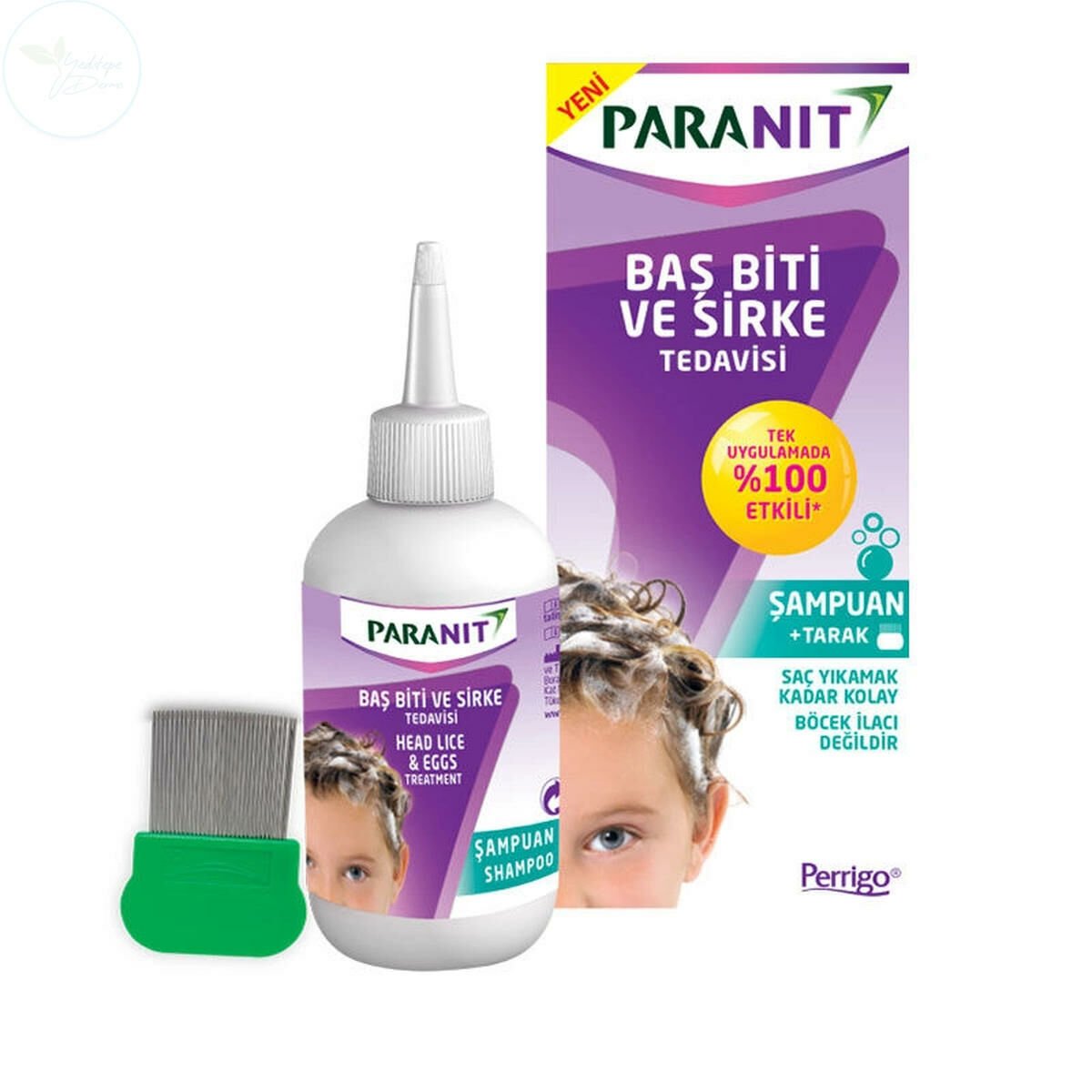 Paranit Şampuan + Tarak 100 ml