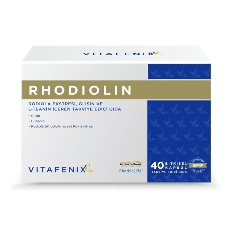 Vitafenix Rhodiolin Rodiola Kök Ekstresi 40 Kapsül