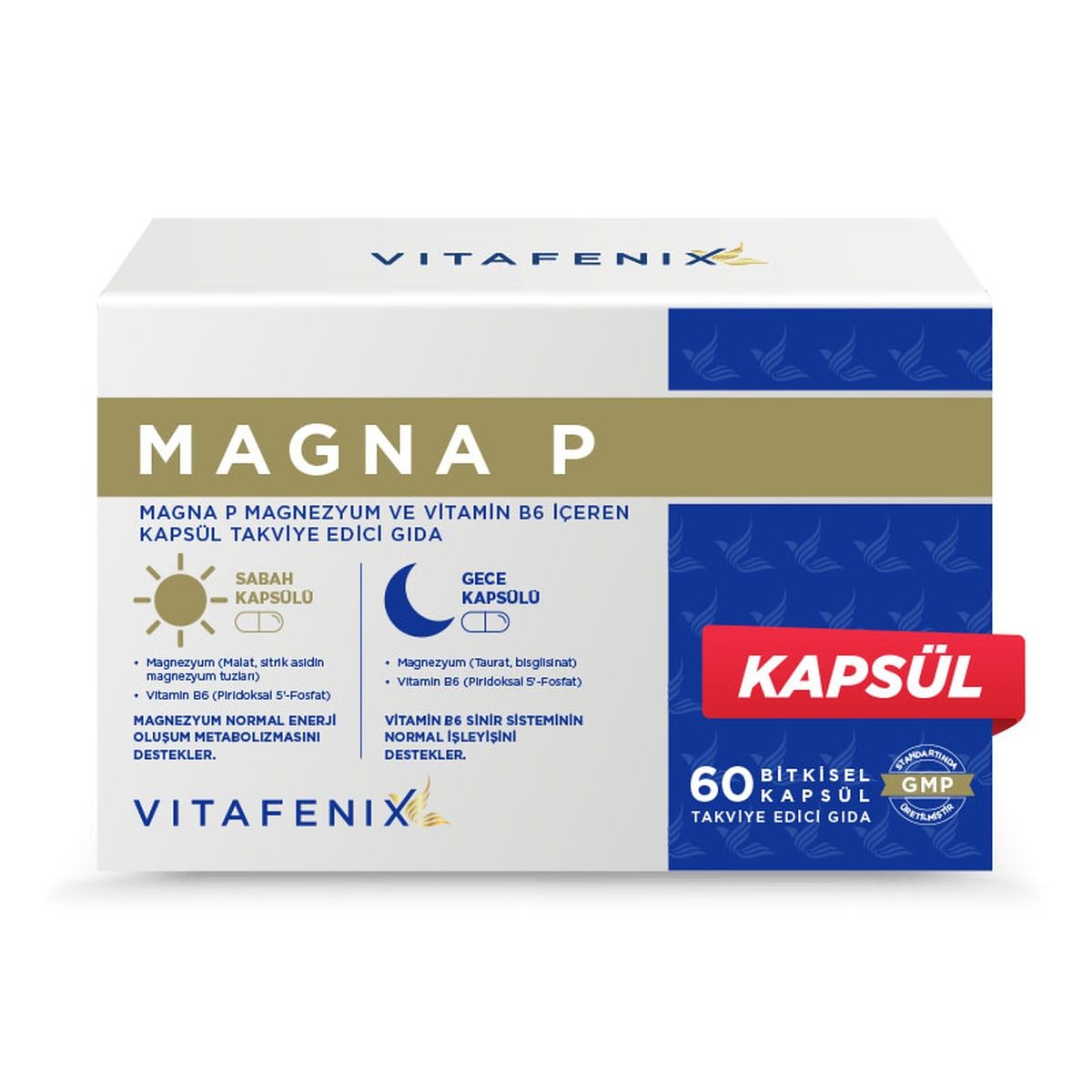 Vitafenix Magna P 60 Bitkisel Kapsül