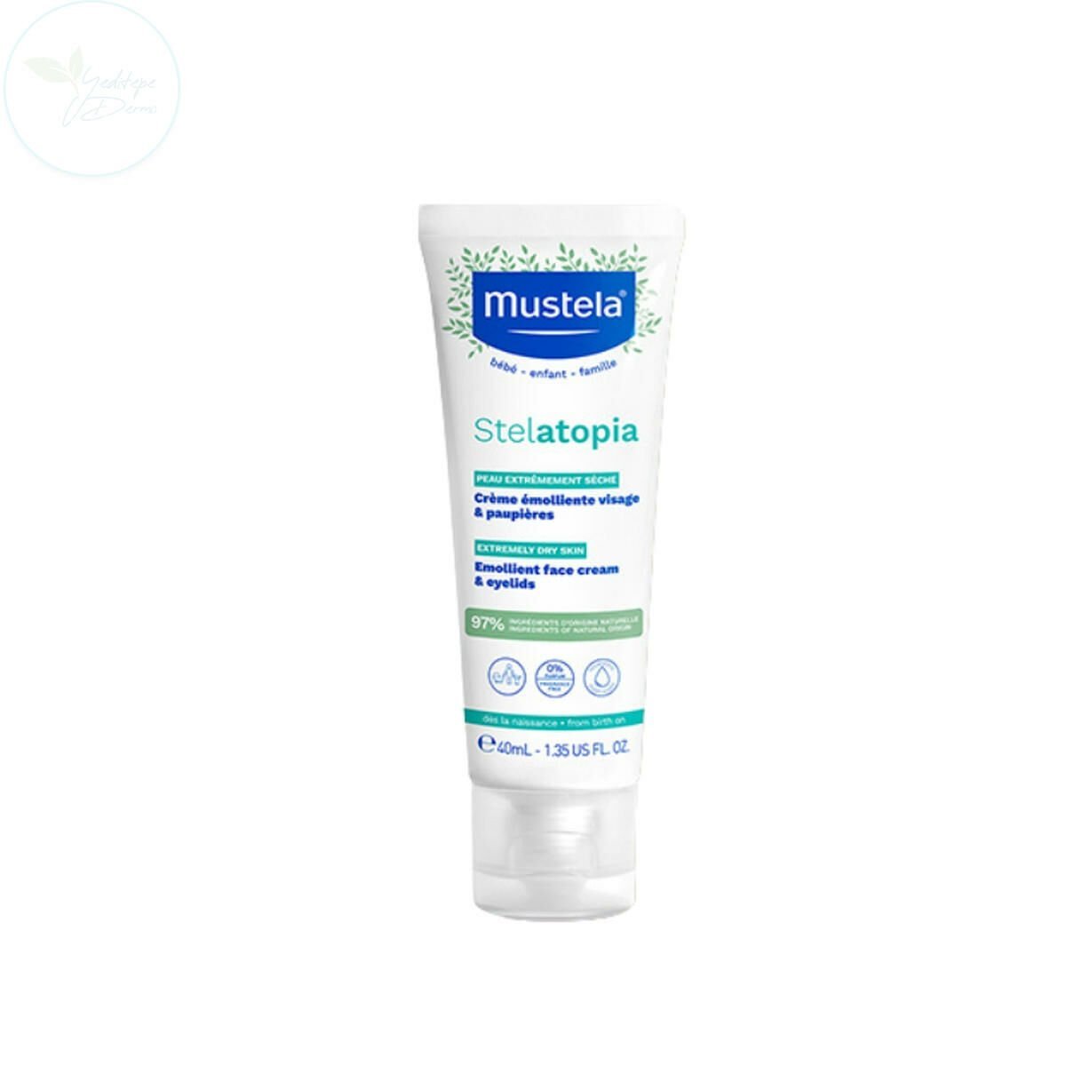 Mustela Stelatopia Emollient Face Cream Yüz Kremi 40 ml