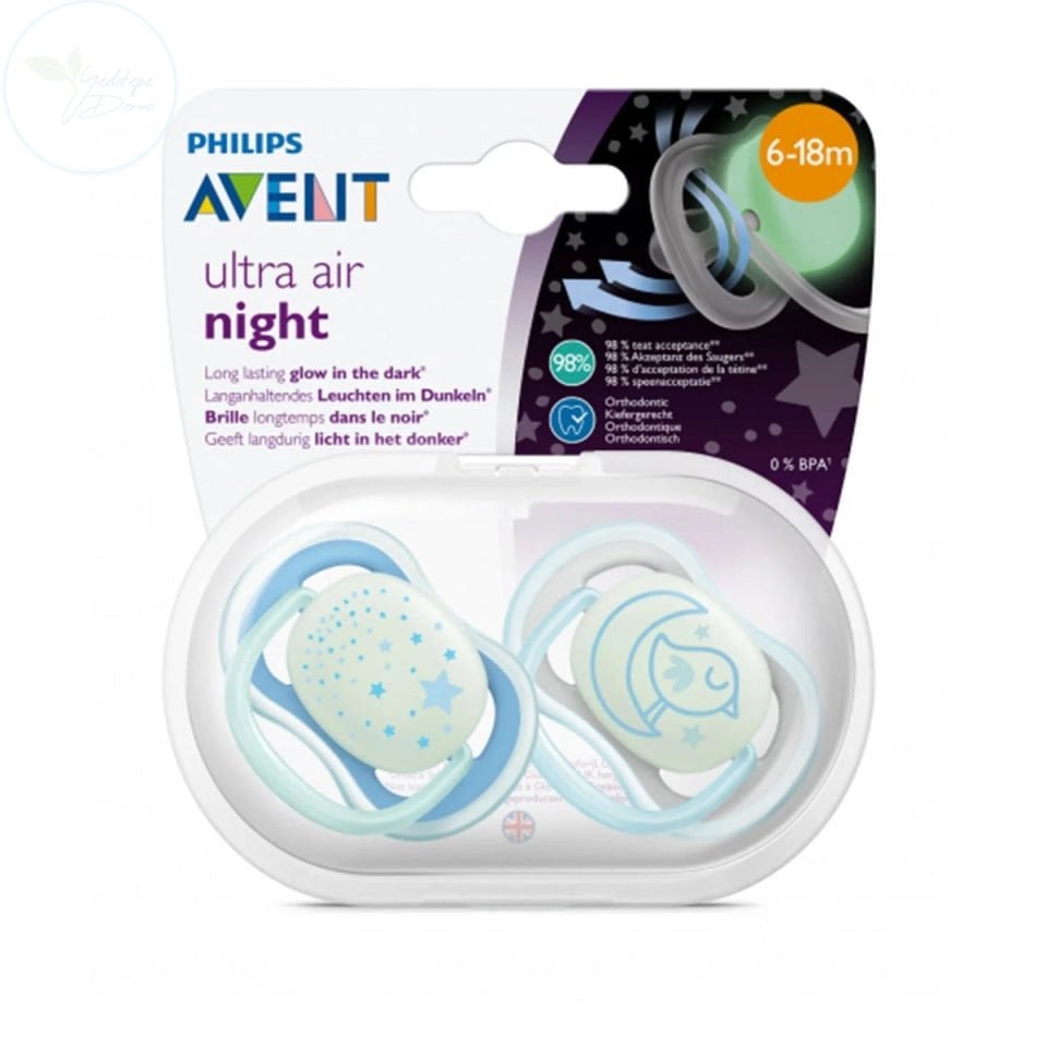 Philips Avent Ultra Air Gece Emziği 6-18 ay Erkek