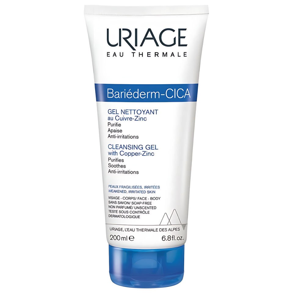 Uriage Bariederm CICA Cleansing Gel 200 ml