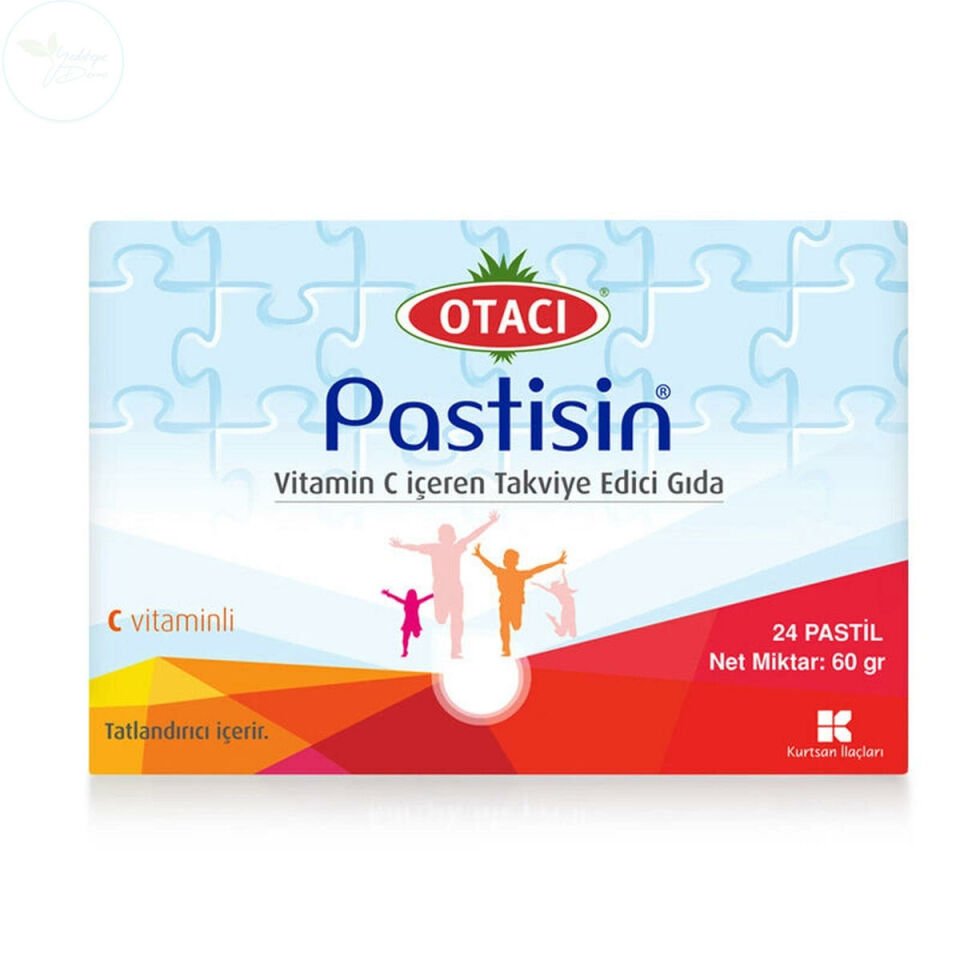 Otacı Pastisin Vitamin C İçeren Takviye Edici Gıda 24 Pastil