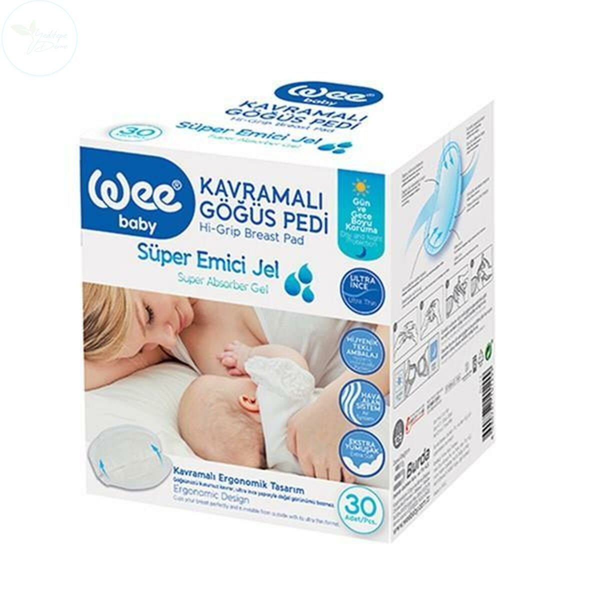 Wee Baby Kavramalı Göğüs Pedi  30 adet