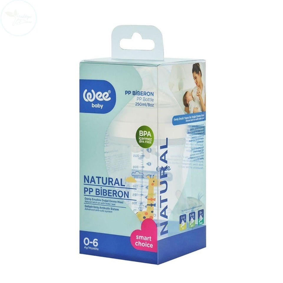 Wee Baby  Natural PP Biberon 250 ml