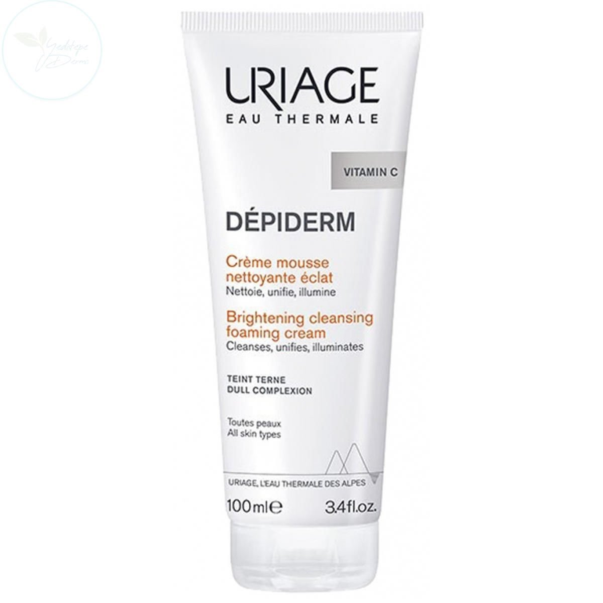 Uriage Depiderm Brightening Cleansing Foaming Cream 100 ml