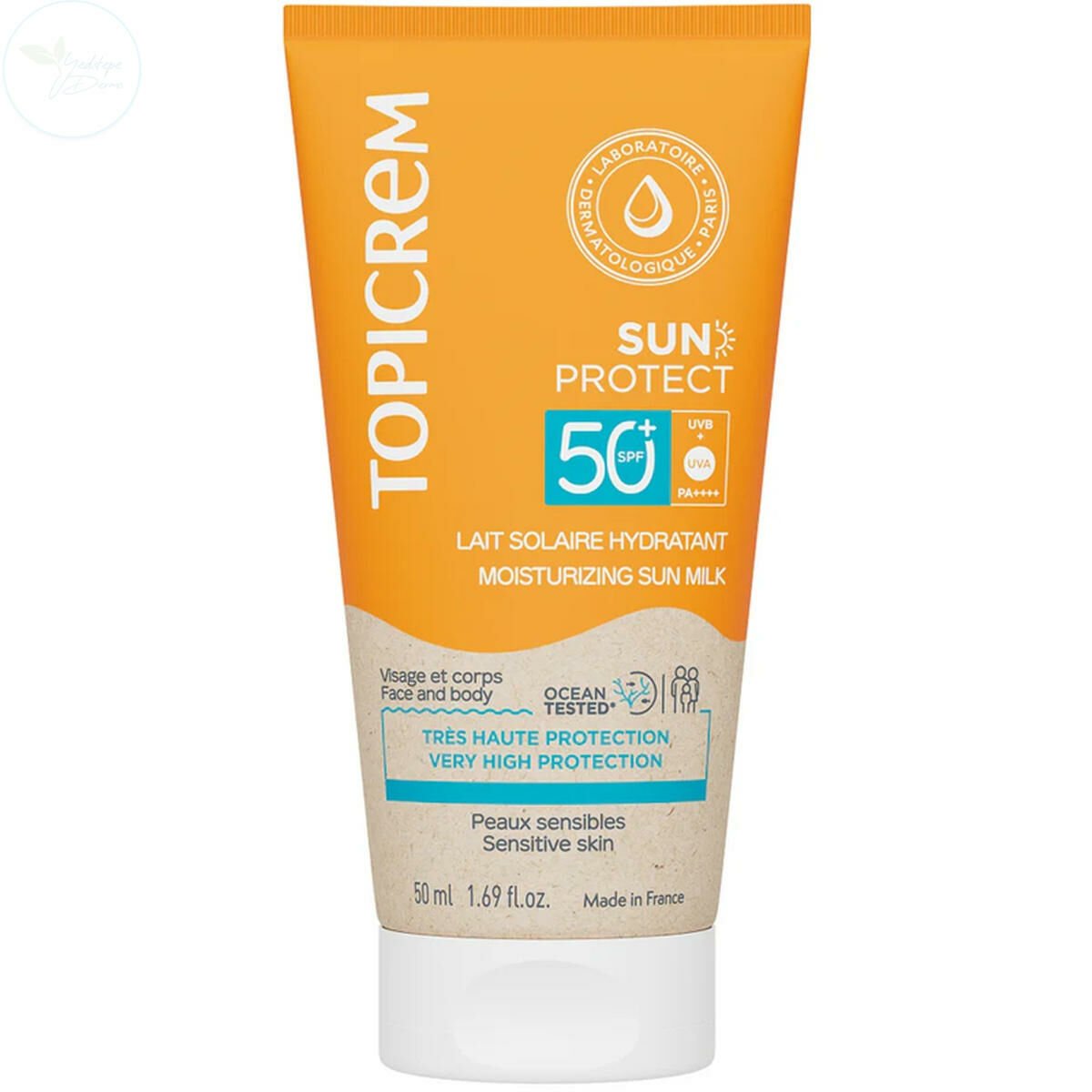 Topicrem Sun Protect Spf 50 Moisturizing Sun Milk 50 ml