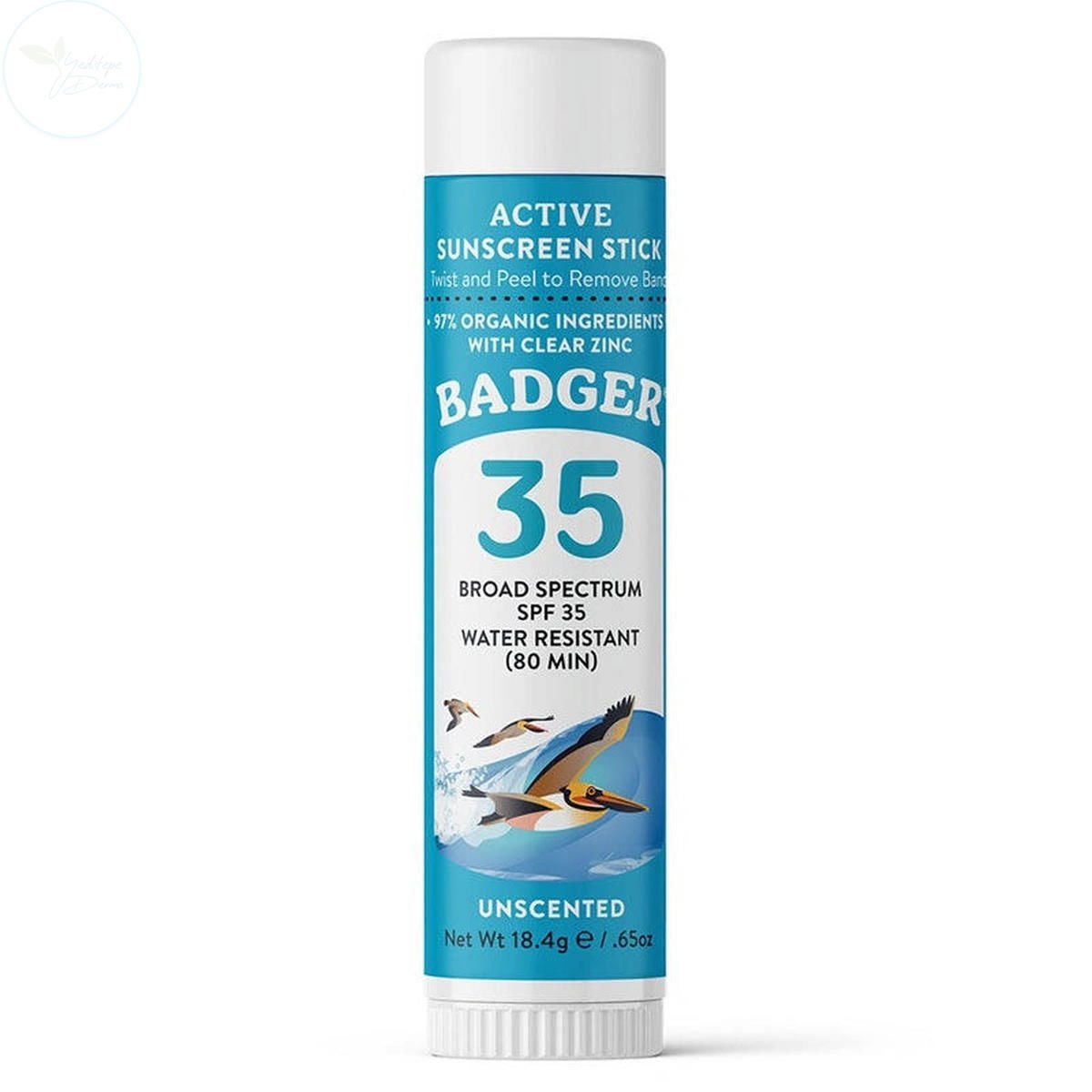 Badger Clear Zinc Kokusuz Güneş Kremi Stick SPF 35 18.4gr