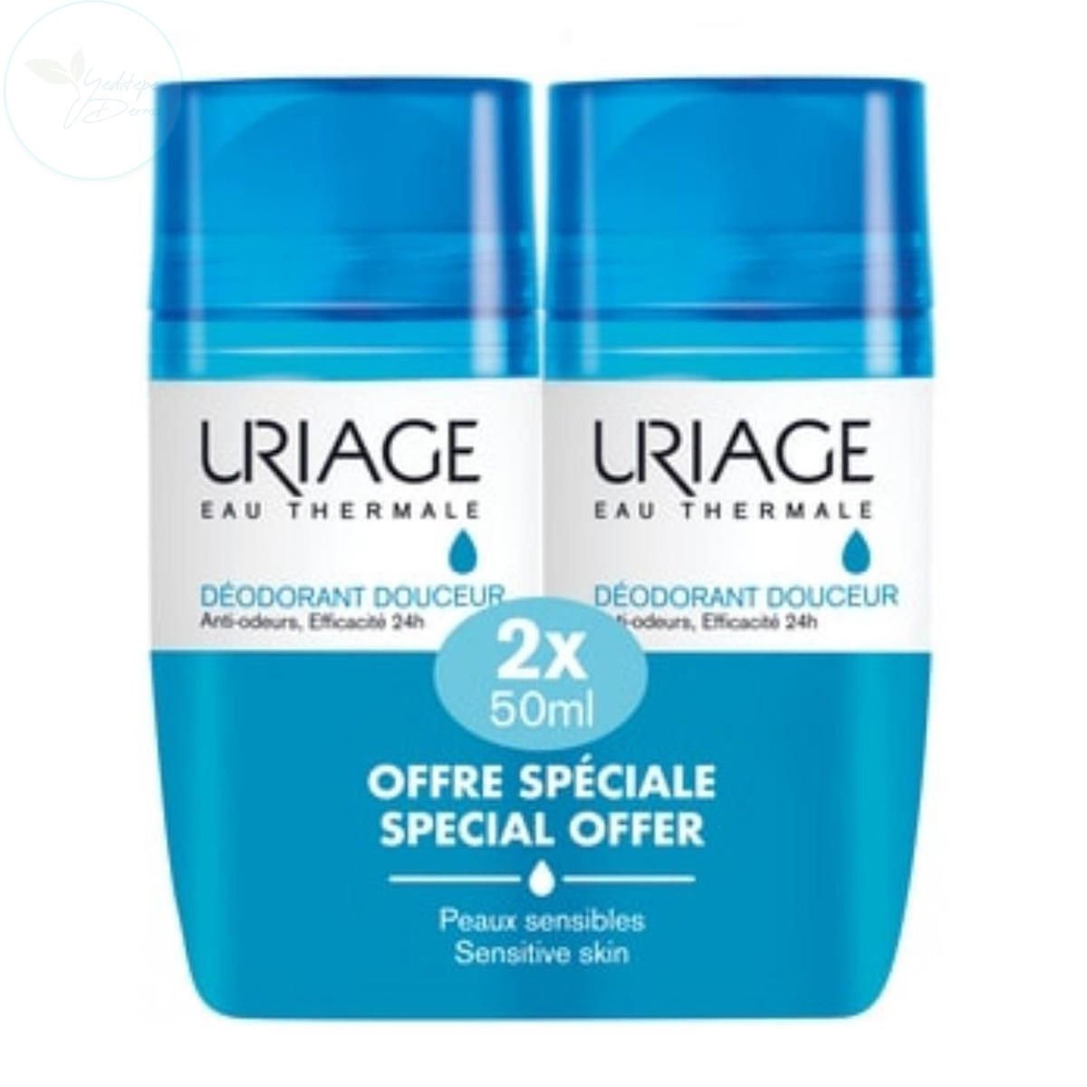 Uriage Power 3 Deodorant Roll on 2x50 ml