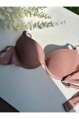 Taş baskı Soft kap Hafif dolgulu sütyen pudra - 80B