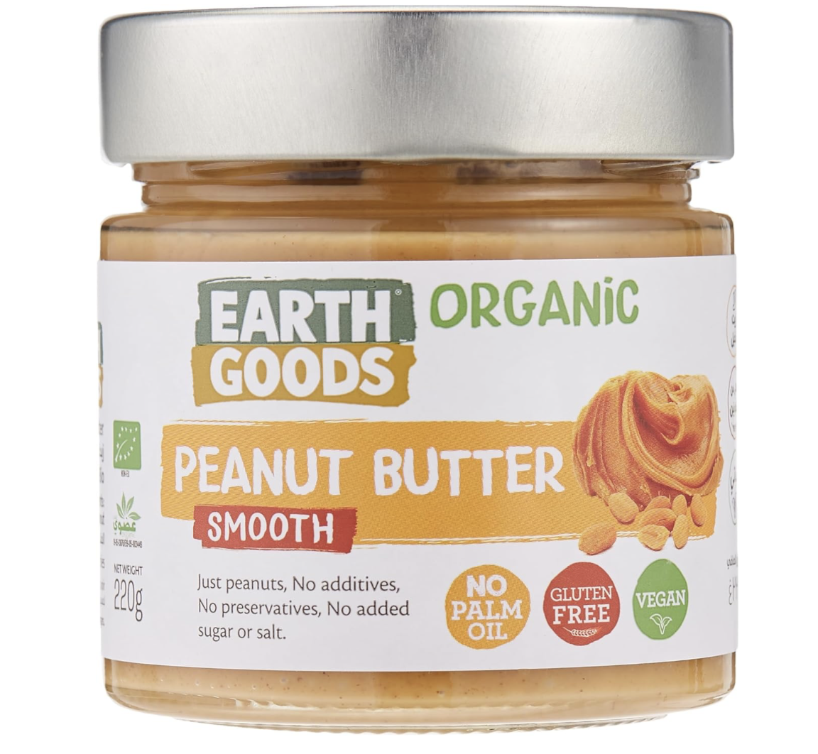 Earth Goods Organic Smooth Peanut Butter
