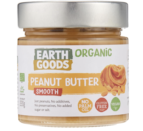 Earth Goods Organic Smooth Peanut Butter