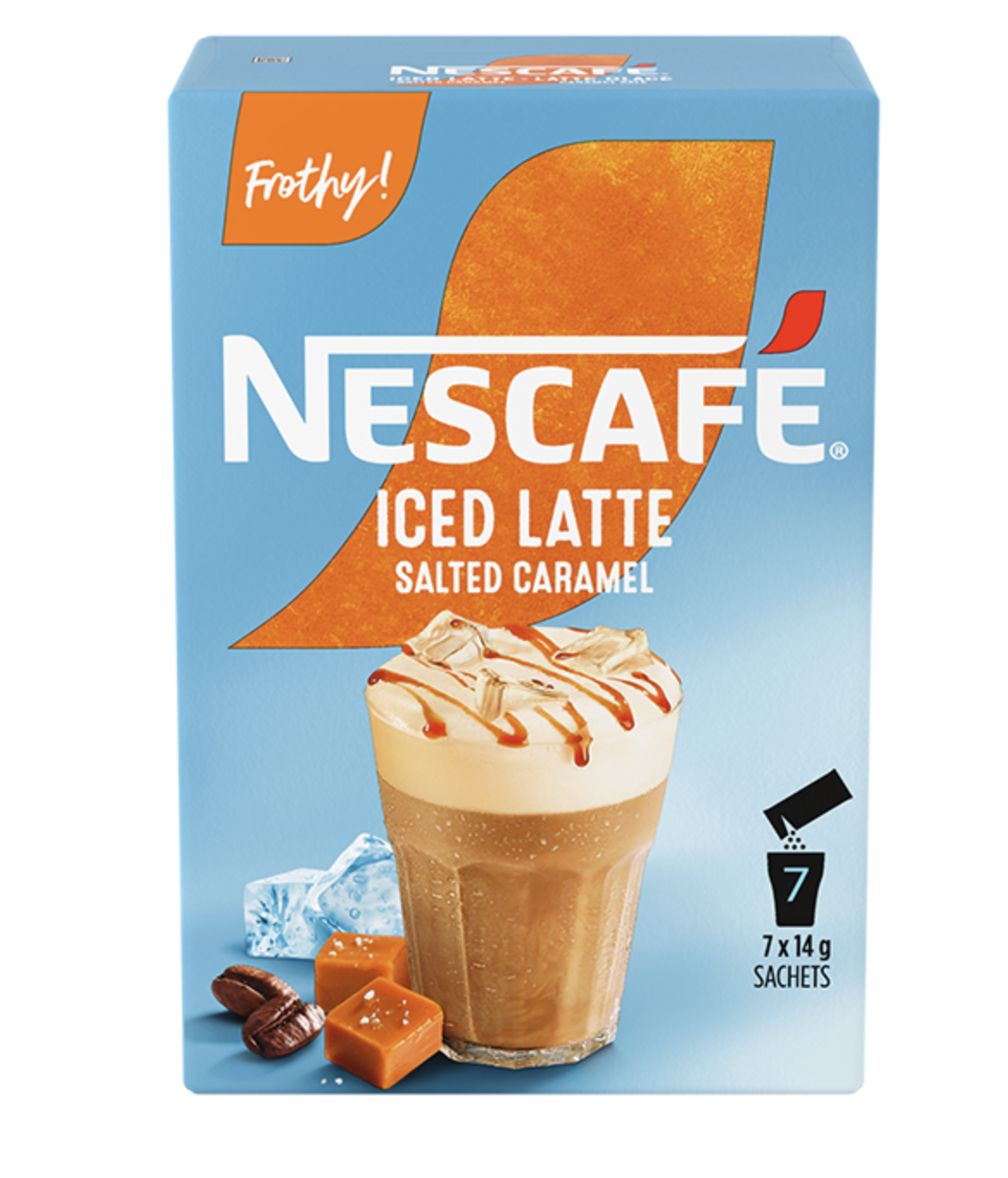 Nescafe Iced Caramel Salted Latte