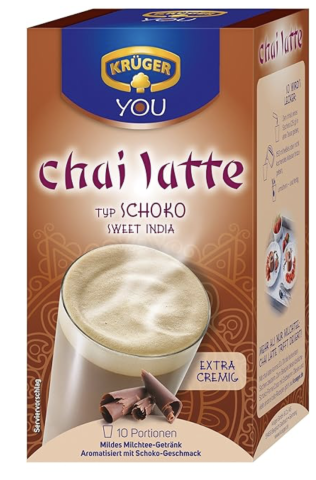 KRÜGER YOU chai latte Schoko