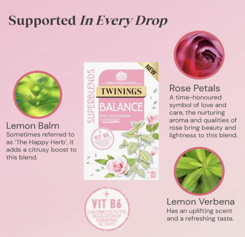 Twinings Superblends Balance Tea