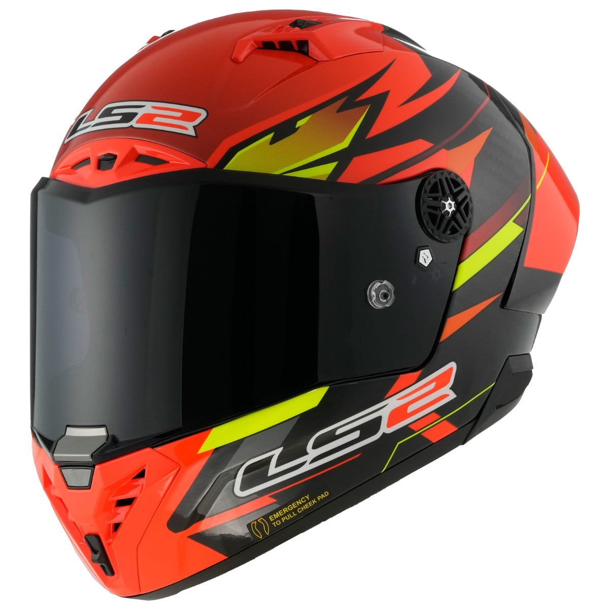 LS2 THUNDER KARBON GP AERO FIRE KASK