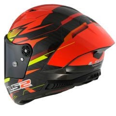 LS2 THUNDER KARBON GP AERO FIRE KASK