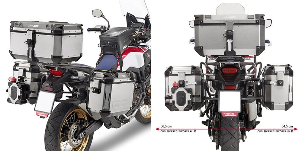 GIVI PL1144CAM HONDA CRF1000 AFRICA TWIN (16-17) YAN ÇANTA TAŞIYICI