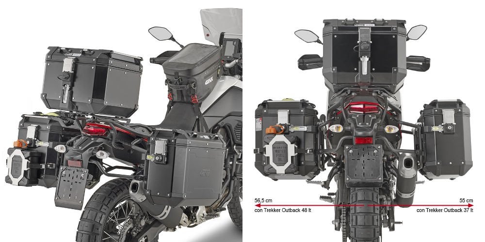 GIVI PLO2145CAM YAMAHA TENERE 700 (19-24) - TENERE 700 WORLD RAID (22-24) YAN ÇANTA TAŞIYICI