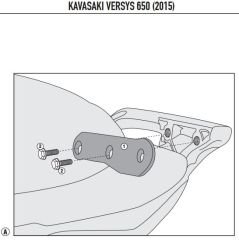 KAPPA 4114KITK KAWASAKI VERSYS 650 (15-24) YAN ÇANTA TAŞIYICI BAĞLANTI KITI