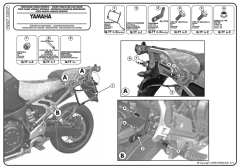 KAPPA KLR367 YAMAHA XT 1200Z SUPERTENERE (10-21) YAN ÇANTA TAŞIYICI