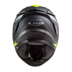 LS2 CHALLENGER ALLERT MAT TITANIUM-NEON SARI KASK