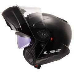 LS2 STROBE 2 SİYAH KASK