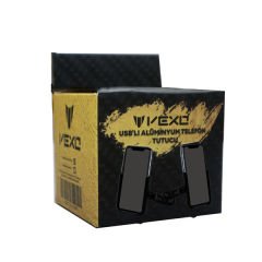 VEXO USBLI ALUMINIUM TELEFON TUTUCU AYNA BAĞLANTILI (CS-856D1 AÇIK MODEL)