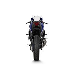 AKRAPOVIC S-Y3SO6-IVOSS YAMAHA R25 (22-24) - MT-25 (22-24) SLIP-ON LINE (SS) EGZOZ