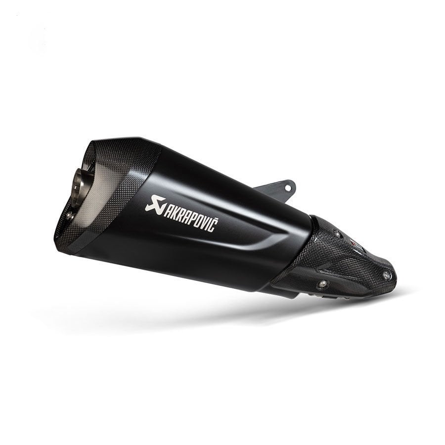 AKRAPOVIC S-VE3SO10-HZDFBL VESPA GTS SUPER 300 / SEI GIORNI / TECH (21-24) SLIP-ON LINE (SS) EGZOZ