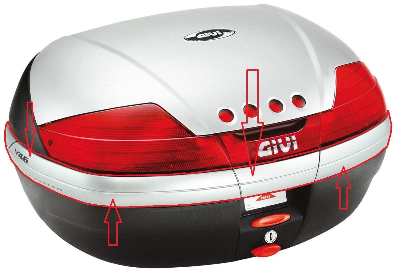 GIVI Z734SET ÇANTA GRİ ÇITA V46