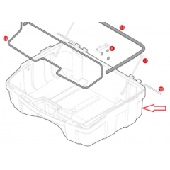 GIVI Z36FNM ÇANTA ALT KABUK KOMPLE E36