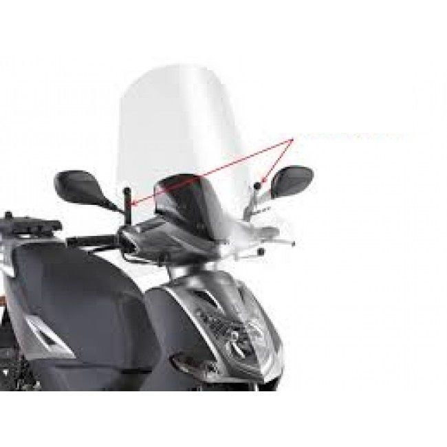 GIVI A440A KYMCO AGILITY 50-125-150-200 (08-13) RÜZGAR SİPERLİK BAĞLANTISI