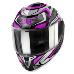 GIVI 50.9 ATOMIC LADY TITANIUM-GRİ-PEMBE KASK