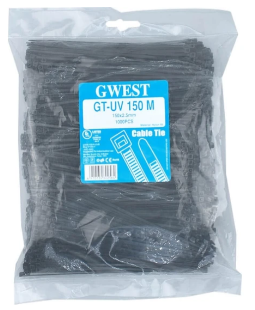 Gwest Gt 150M 150 x 2.5 mm Ultraviole Kablo Bağı